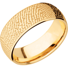 14K Yellow Gold + Polish Finish