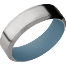 Titanium + Machine , Satin Finish + Polar Blue