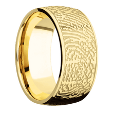 14K Yellow Gold + Polish Finish