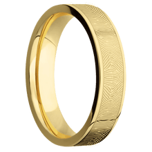 10K Yellow Gold + Polish Finish