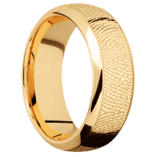 14K Yellow Gold + Polish , Polish Finish
