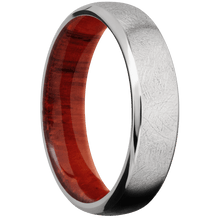 Stainless Steel + Distressed , Polish Finish + Padauk