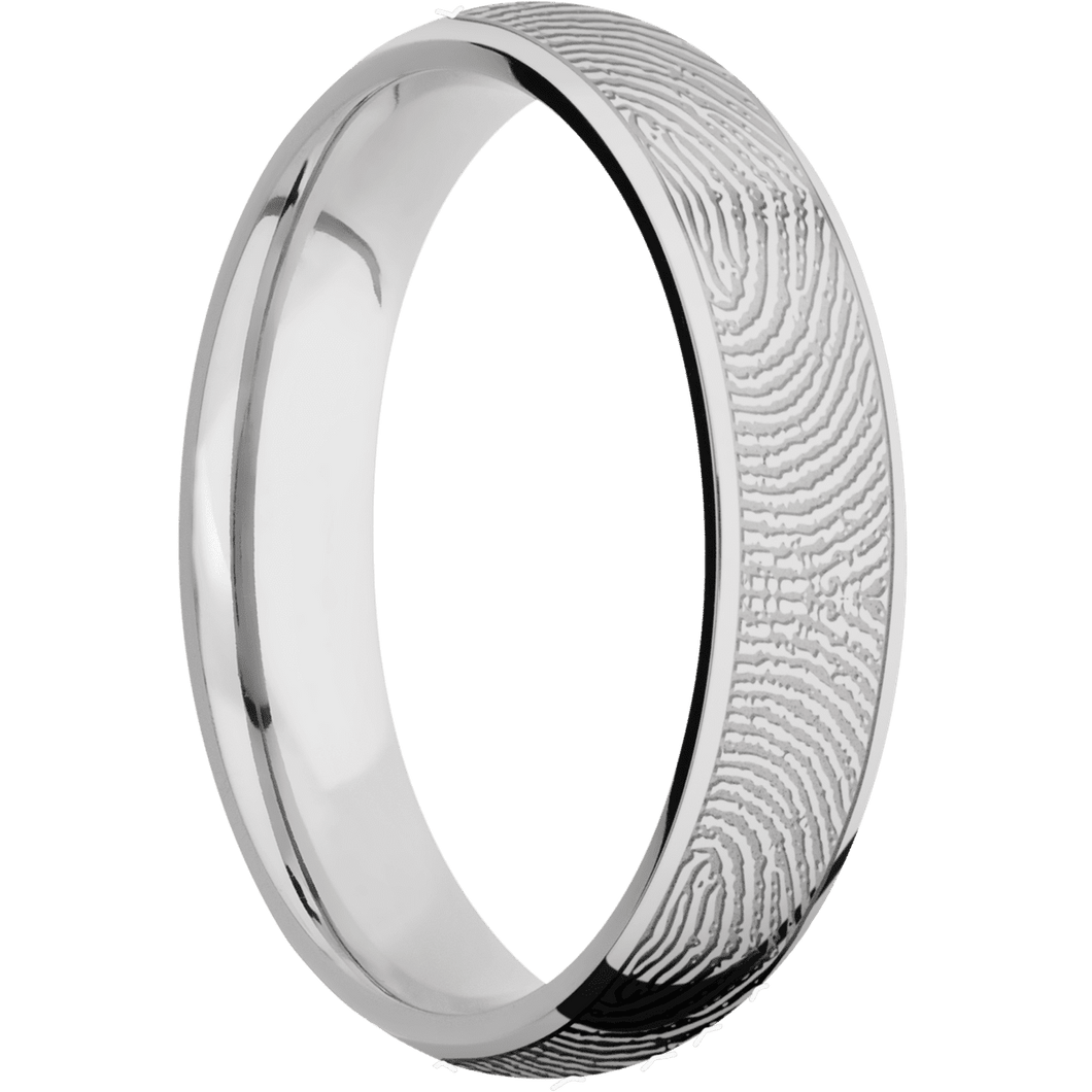 Palladium Silver + Polish Finish