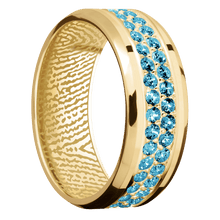 10K Yellow Gold + Polish , Polish Finish