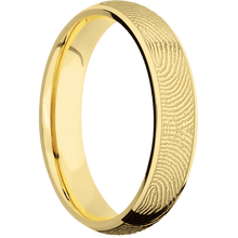 10K Yellow Gold + Polish Finish