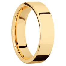 10K Yellow Gold + Polish Finish