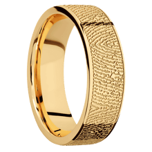 14K Yellow Gold + Polish Finish