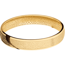 10K Yellow Gold + Polish Finish