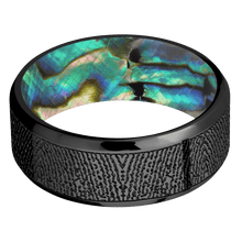 Zirconium + Polish , Polish Finish + Abalone