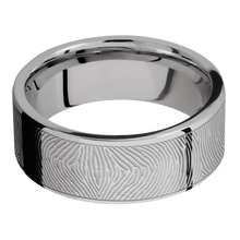 Titanium Fingerprint Ring