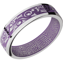 Palladium Silver + Polish Finish + Wild Purple