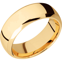 14K Yellow Gold + Polish , Polish Finish
