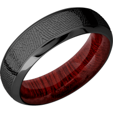 Zirconium + Polish , Polish Finish + Blood Wood