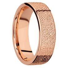 14K Rose Gold + Polish Finish