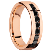 14K Rose Gold + Polish Finish