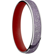 Titanium + Polish Finish + Habanero Red
