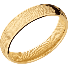 14K Yellow Gold + Polish Finish