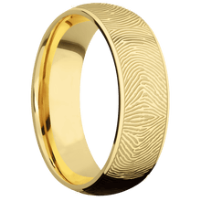 10K Yellow Gold + Polish Finish