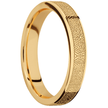 14K Yellow Gold + Polish Finish