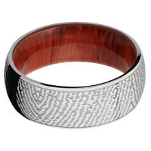 Titanium + Polish Finish + Padauk