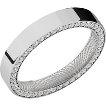 Palladium Silver + Polish Finish