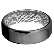 Tantalum Noir + Satin , Polish Finish + Titanium