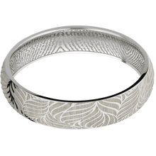 Palladium Silver + Polish Finish