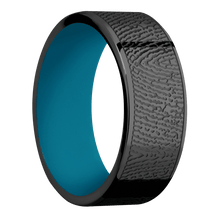 Zirconium + Polish Finish + Sea Blue