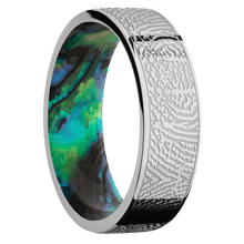 Stainless Steel + Polish Finish + Abalone