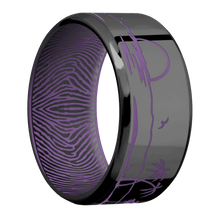 Zirconium + Polish , Polish Finish + Wild Purple