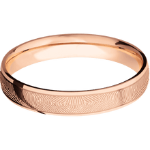 14K Rose Gold + Polish Finish
