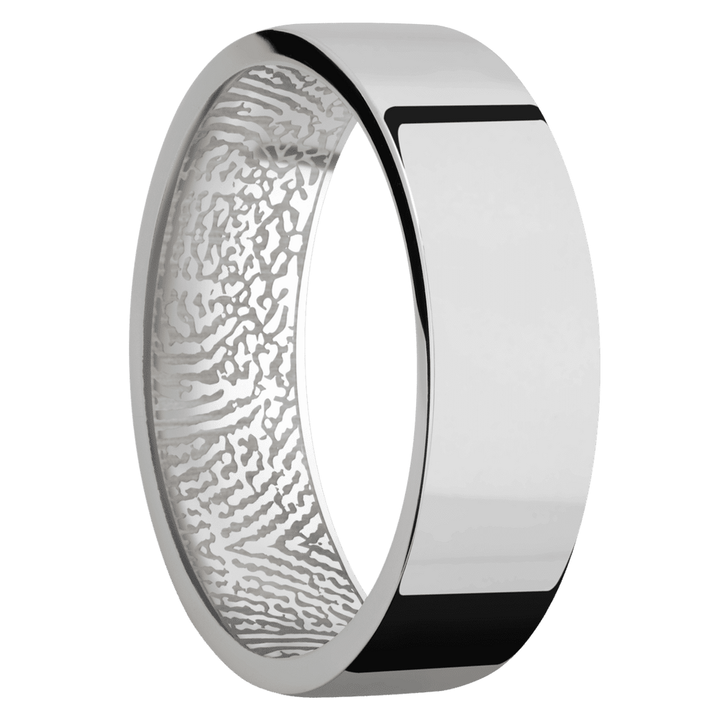 Palladium Silver + Polish Finish