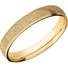 10K Yellow Gold + Bead Finish