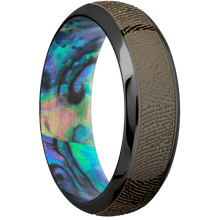 Zirconium + Polish , Polish Finish + Abalone