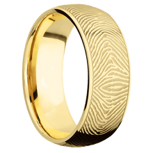 10K Yellow Gold + Polish Finish