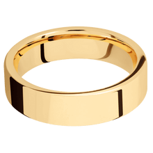 10K Yellow Gold + Polish Finish