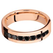 14K Rose Gold + Polish Finish