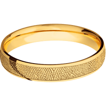 22K Yellow Gold + Polish Finish