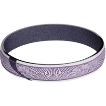 Stainless Steel + Polish Finish + Crushed Orchid