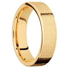 10K Yellow Gold + Polish Finish