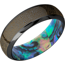 Zirconium + Polish , Polish Finish + Abalone
