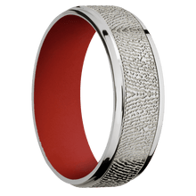Stainless Steel + Satin , Polish Finish + Red Apple