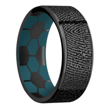 Zirconium + Polish Finish + Ridgeway Blue
