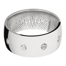 Palladium Silver + Polish Finish