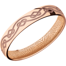 10K Rose Gold + Polish Finish