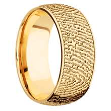 14K Yellow Gold + Polish Finish