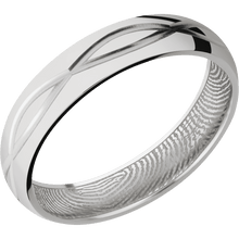 Palladium Silver + Polish Finish
