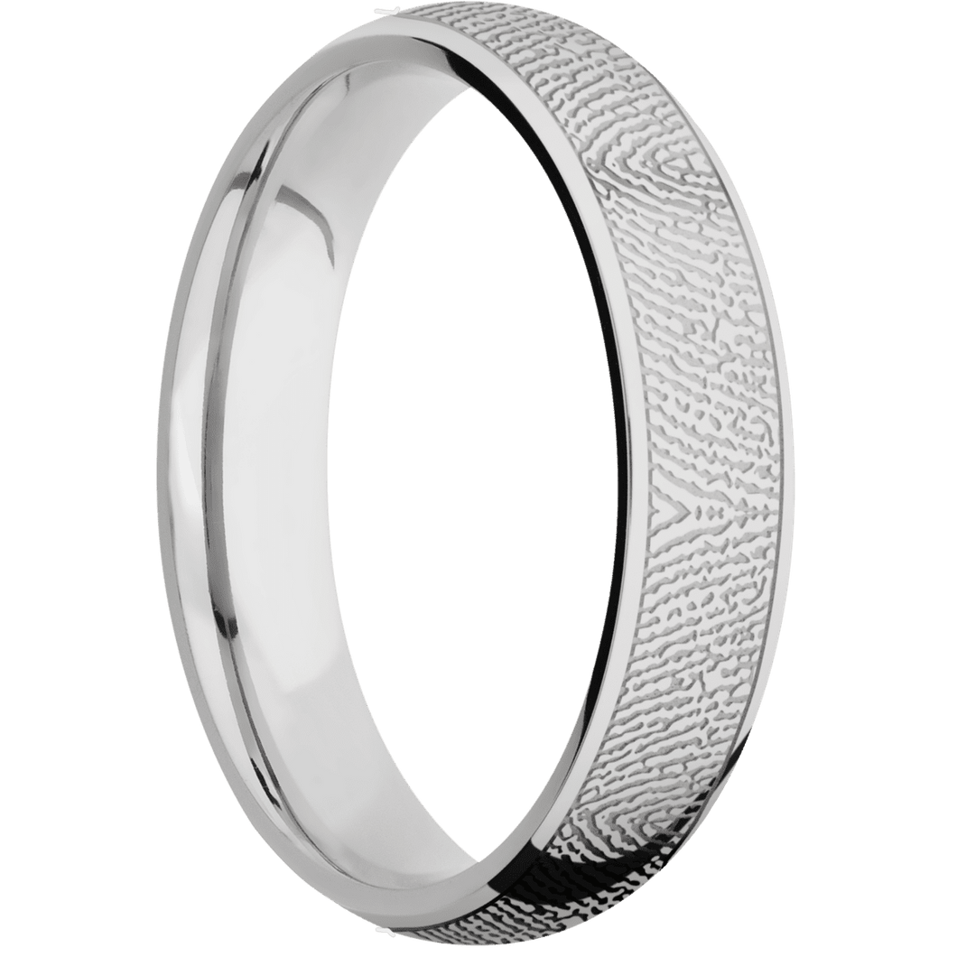 Palladium Silver + Polish Finish