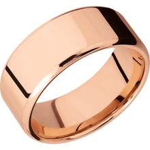 14K Rose Gold + Polish , Polish Finish