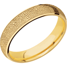 14K Yellow Gold + Polish Finish + 18K Yellow Gold